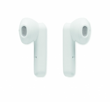 Logotrade kampanjprodukter bild: TWS hörlurar med laddstation